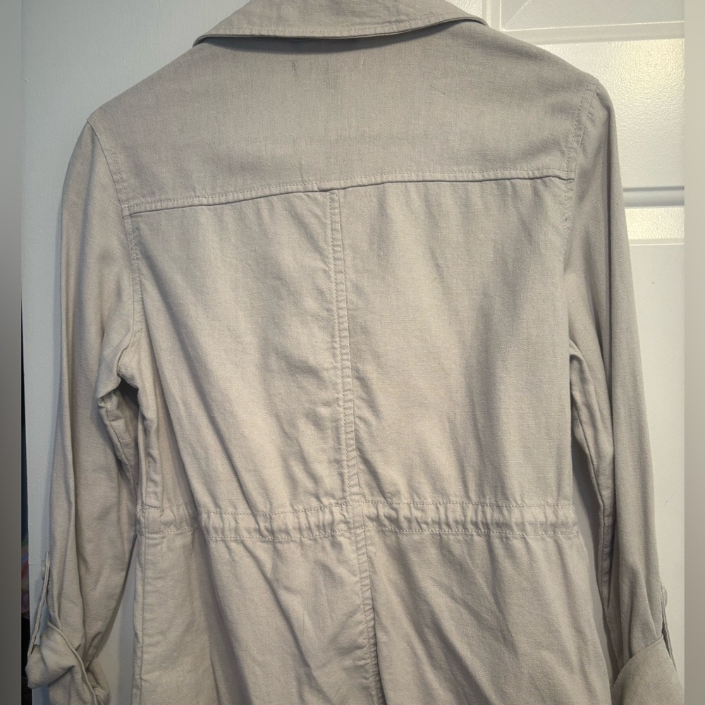 Off white button up jacket/shirt. - Picture 4 of 4
